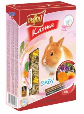 Karma dla młodego królika BABY Vitapol 400g