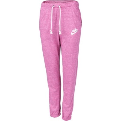 NIKE SPORTSWEAR SPODNIE DRESOWE PINK WOMEN XS/S