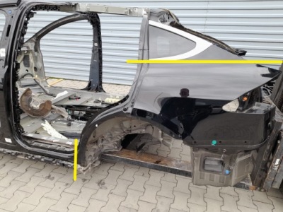 Четверть крыло левый задняя lt tesla x 18r фото №1