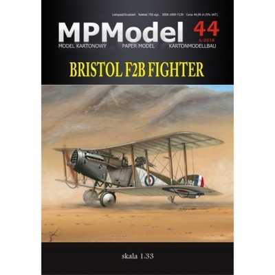 MPModel 44 - Samolot Bristol F2B Fighter 1:33
