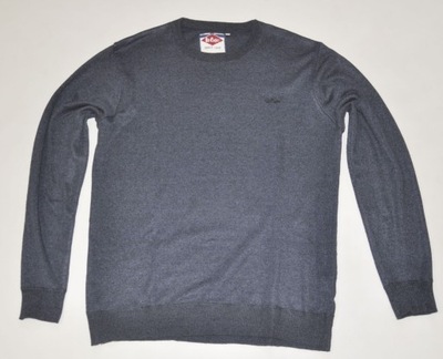 Lee Cooper sweter męski bluzka szary cienki XL