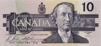 Kanada-10 dolarów P-96 UNC
