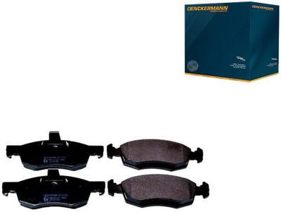 Тормозные колодки тормозные перед dacia logan 06- denckermann фото №1