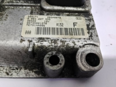 Бортовой компьютер блок управления двигателя alfa romeo 156 0261207555 фото №1