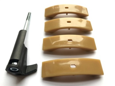 4x напрямна натягувача ланцюга audi a8 d2 d3 3.7 4.2 фото №1