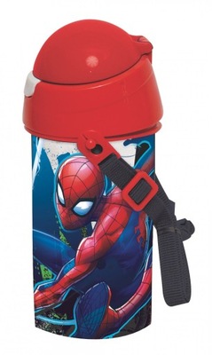 SPIDERMAN Bidon Dziecięcy z pokrywą 500 ml MARVEL