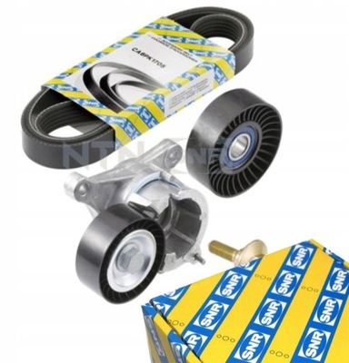 Ремінь клиновий ролики kpl snr do peugeot 807 2.0 2.2 фото №1