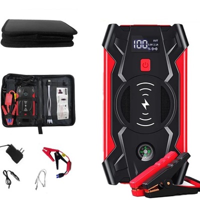 Mocny Jump Starter Booster 12v Powerbank 20000mAh 800A Rozruch Latarka