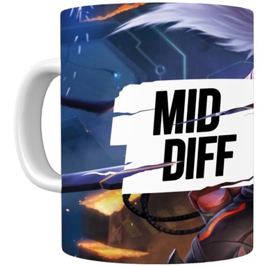 Kubek LEAGUE OF LEGENDS - MID DIFF - YASUO