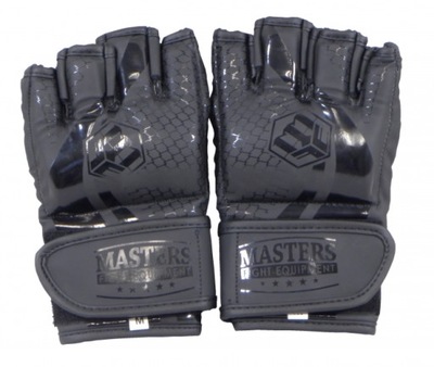 Rękawice do MMA MASTERS GFT-MATT-BLACK NEW XL