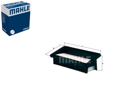 MAHLE FILTER AIR HYUNDAI I10 1.2 (PA) - milautoparts-fr.ukrlive.com