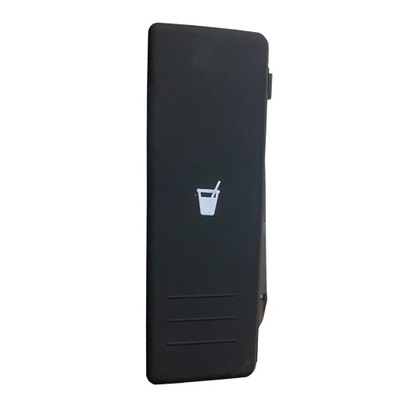 1PC Black Front Dashboard Drinks Water Cup Holder Card Slot Cover Fo~77383