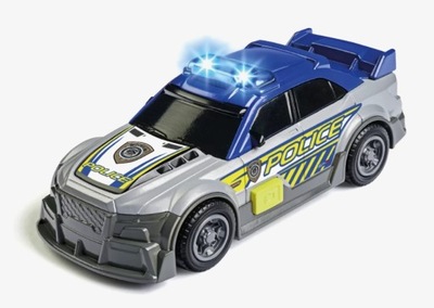 Dickie Action - Samochód policyjny ze światłem i dźwiękiem 33020133