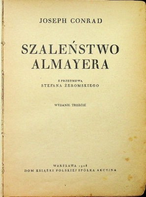 Szaleństwo Almayera 1928 r.