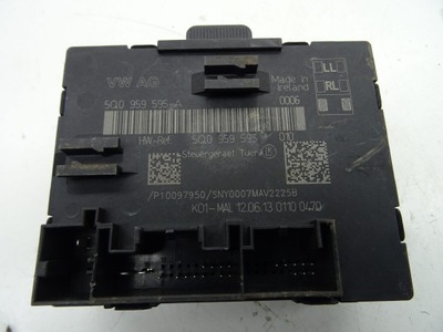 Модуль блок управления дверь 5q0959595a audi a3 фото №1