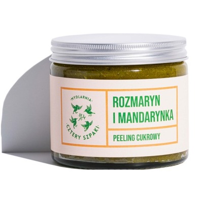 Mydlarnia 4 Szpaki Peeling Rozmaryn i Mandarynka