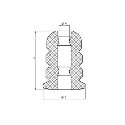 BLOQUE SILENCIOSO GUMOWY, RESOROWANIE TEDGUM 00268228  