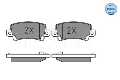 PADS HAM. TOYOTA T. COROLLA 02- Z CZUJ  