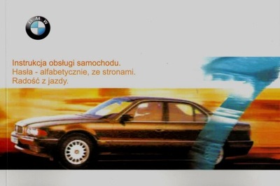 BMW 7 E37 POLSKA MANUAL MANTENIMIENTO 1994-2001...  