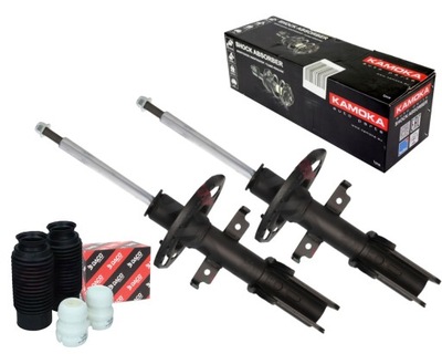 Kamoka 2x амортизатори + захист i відбійники renault espace iv vel satis перед фото №1