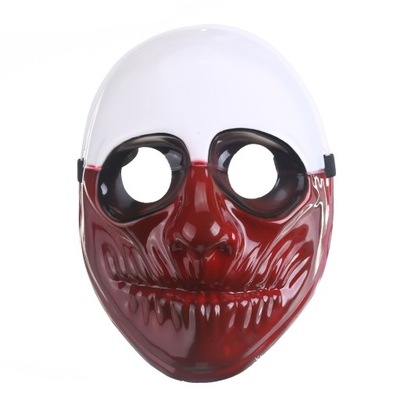 MASKA PAYDAY CLOWN WOLF HOXTON CHAINS DALLAS BORDO