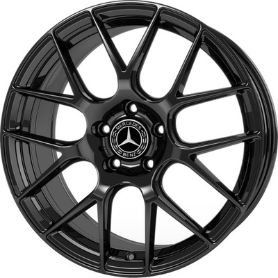 NEW ALLOY WHEELS (TITANIUM) MAKE PLATIN-MERCEDES 20