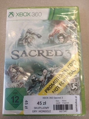 XBOX 360 SACRED 3