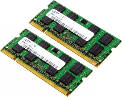 PAMIĘĆ RAM 4GB (2x2GB) DDR2 SO-DIMM 800MHz 6400S SAMSUNG