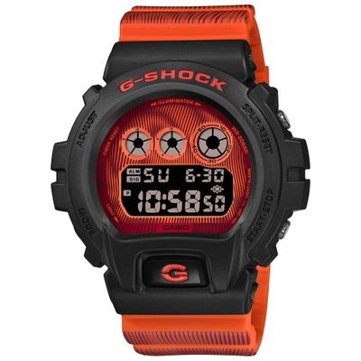 Casio G-Shock DW-6900TD-4ER 200m CZERWONY