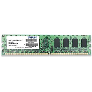 Patriot Memory 1GB PC2-6400 1GB DDR2 800Mhz