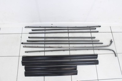 Накладки молдинг комплект двері дах mercedes циліндр замка запалювання w123 фото №1