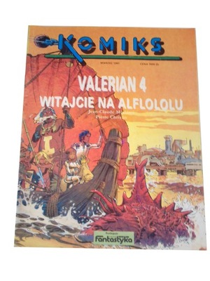 VALERIAN 4 WITAJCIE NA ALFLOLOLU 1991 r. + errata