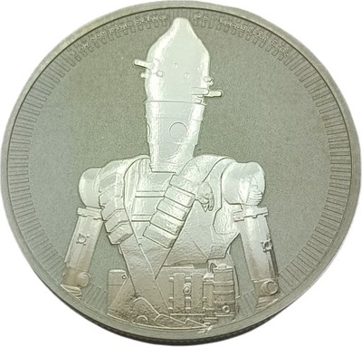 Srebrna moneta Gwiezdne Wojny: IG-11, 1 oz, 2022