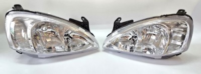 2x фара лампа перед левая правая opel corsa c combo c 2000-2003 фото №1