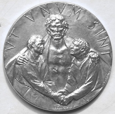 Medal Rok Święty UT UNUM SINT 1975 Papież Paweł VI Watykan Włochy OKAZJA!