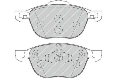 Ferodo тормозные колодки тормозные ford c-max ii ecosport foc фото №1