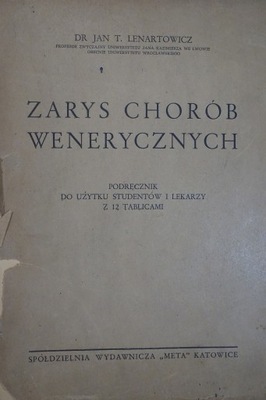 ZARYS CHORÓB WENERYCZNYCH JAN LENARTOWICZ