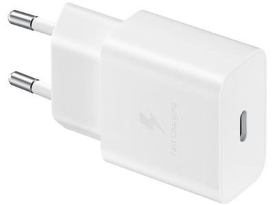 Biała Ładowarka sieciowa SAMSUNG 15W USB C