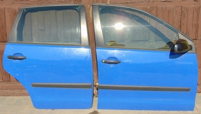 Vw polo 9n lift 05-09 дверь правое задняя europa фото №1