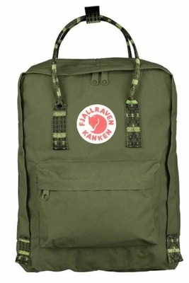 Plecak Fjallraven Kanken Green Pattern 16L