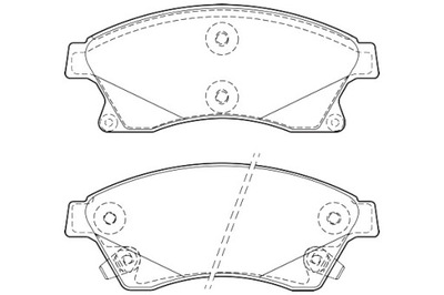 VALEO ZAPATAS DE FRENADO OPEL ASTRA J 09-15  