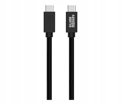 Silver Monkey Kabel USB-C 3.0 60W 3 m czarny