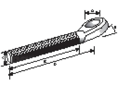 ANTGALIS SANKABOS STABILIZATORIAUS - 3/4'' UNC - KAIRĖ 