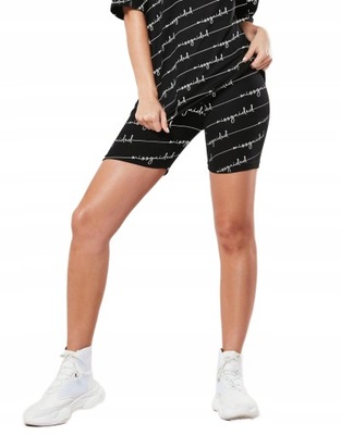 S70157 MISSGUIDED__MR6 KRÓTKIE SPODENKI LOGO__S