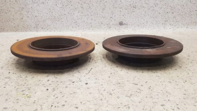 Тормозные диски задний  задние комплект mercedes w140 фото №1