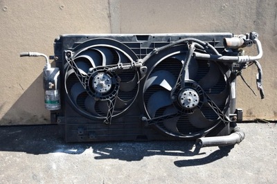 Комплект радіатор audi a3 tt vw 1.6 1.8 фото №1