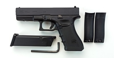 Wiatrówka pistolet replika Glock 17 gen.4 Metal Slide 4,5 mm blow back