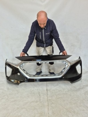 Hyundai ioniq рестайлинг  19-22 бампер перед передний pdc фото №1