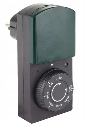 Programator czasowy timer zewnętrzny gniazdka elektrycznego 230V 16A schuko
