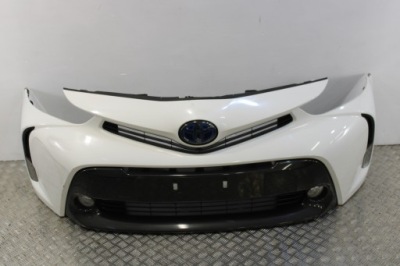 Бампер передні  передній комплектний  toyota prius + plus рестайлінг фото №1